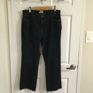 LL Bean Classic  Fit Women's Size 16 Blue Denim Jeans Item 275491